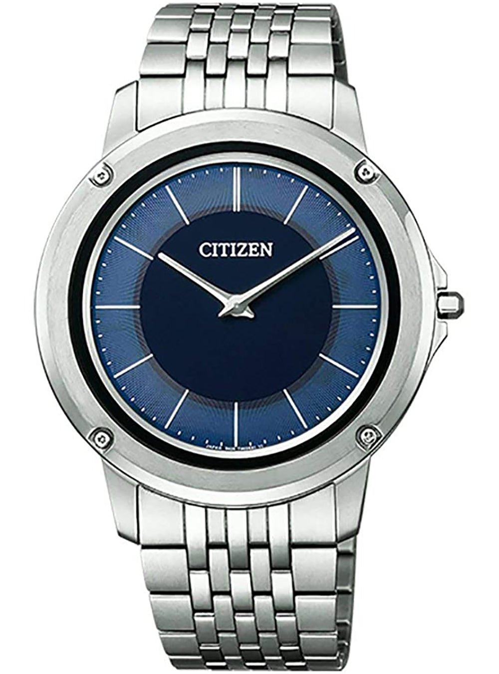 CITIZEN Eco-Drive One AR5050-51L Men's Watch - Japanese Made JDM Solar-Powered Stainless Steel Watch for Business, Casual & Formal Occasions