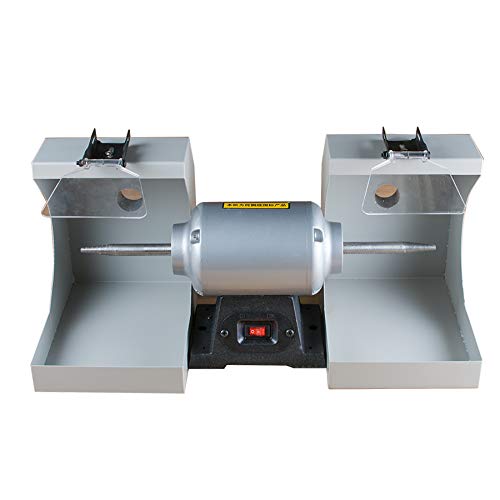 Dental Polishing Lathe Machine - Lab Equipment for Jewelry, Casting & Burnishing | High-Speed Buffing Grinder | Dental Supplies & Lab Tools | Perfect for Dental Labs, Jewelry Makers & Metal Workshops | Ships from USA