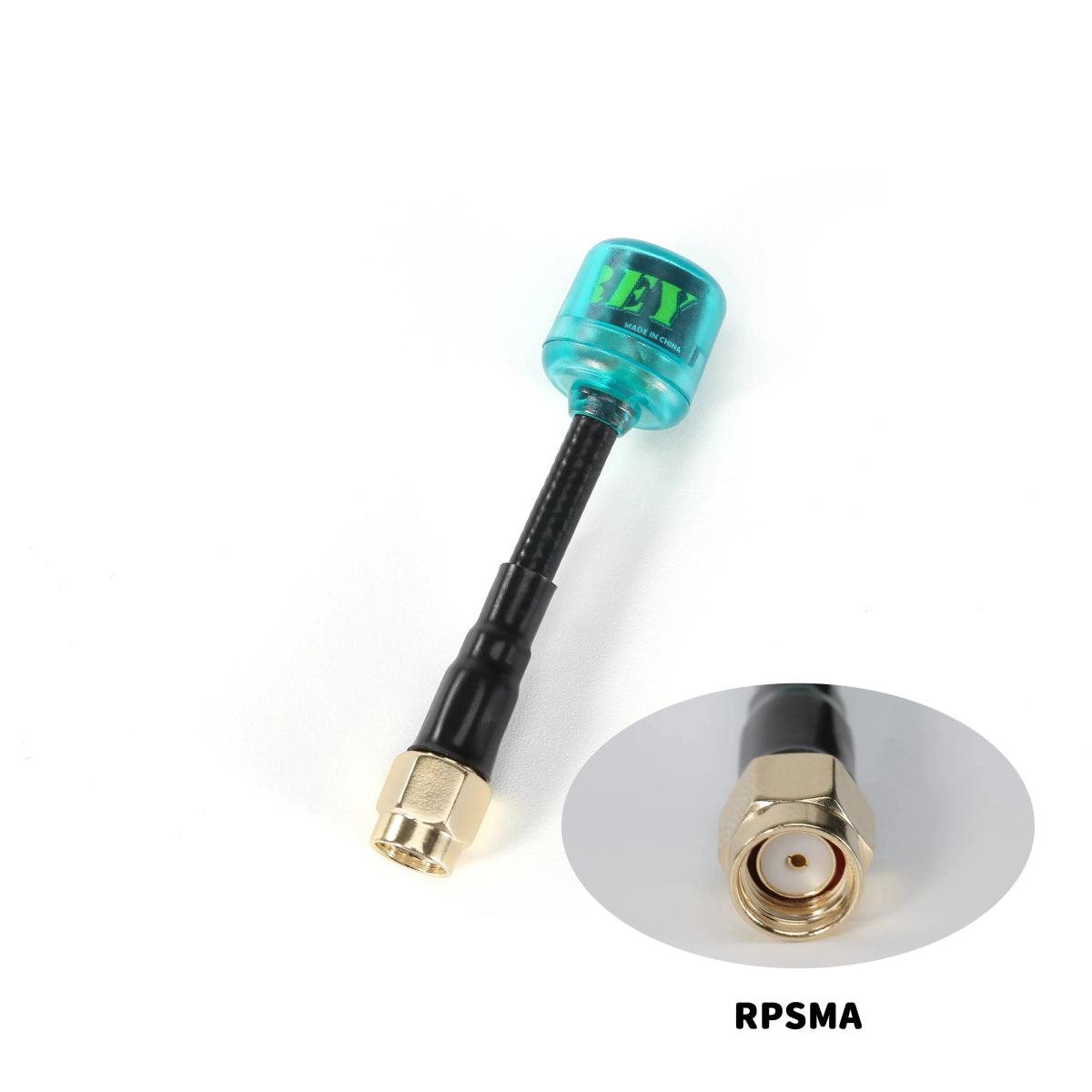 FlyFishRC Osprey 5.8GHz 60mm RP-SMA Antenna LHCP for FPV Drones - Choose Your Color - Perfect for Racing Drones and Long-Range FPV Flying