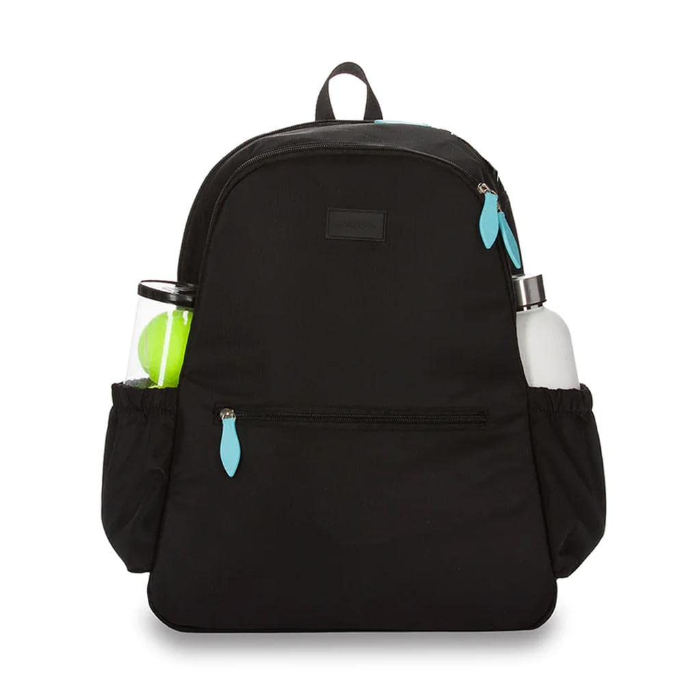 Ame & Lulu Courtside 2.0 Tennis Backpack - Durable Sports Bag for Women & Men - Perfect for Tennis, Gym, Travel & School - Water-Resistant & Spacious Design