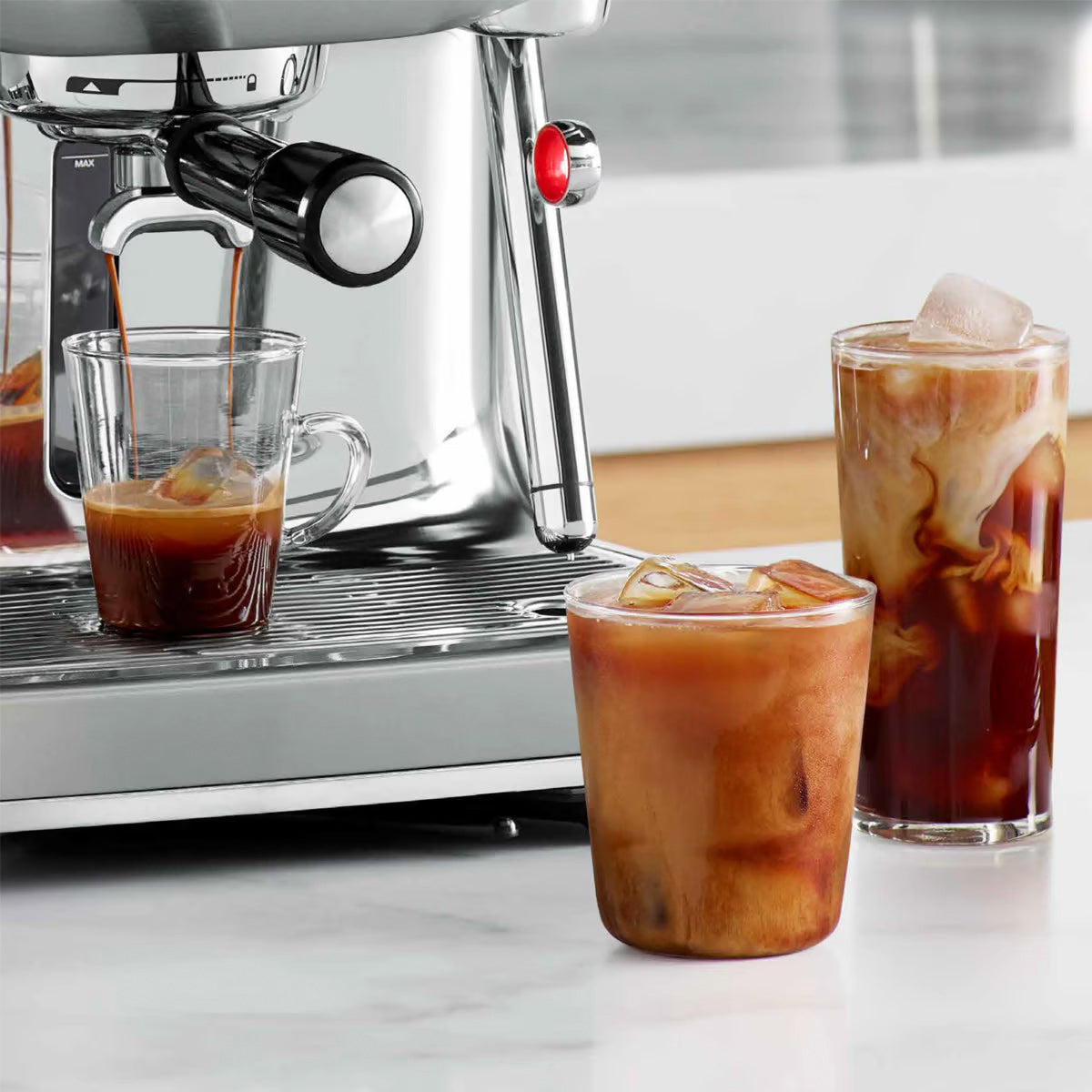 Breville Oracle Jet Espresso Machine with Automatic Milk Frother - Stainless Steel (BES985BSS) | Professional Coffee Maker for Home Baristas & Coffee Lovers | Perfect for Kitchens, Offices & Cafés