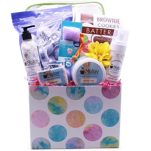 Luxury Spa Gift Basket Set - Relaxation & Self-Care Kit with Bath Bombs, Candles & Essential Oils - Perfect for Women's Birthday, Mother's Day & Anniversary Gifts - Home Spa Experience