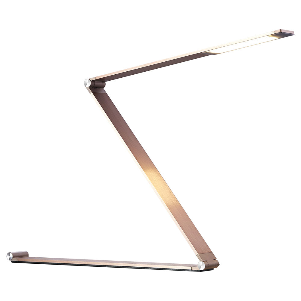 Portable Table Lamp - LED Rechargeable Desk Light for Home Office, Bedroom, Study & Reading - Adjustable Brightness & Warm White Light