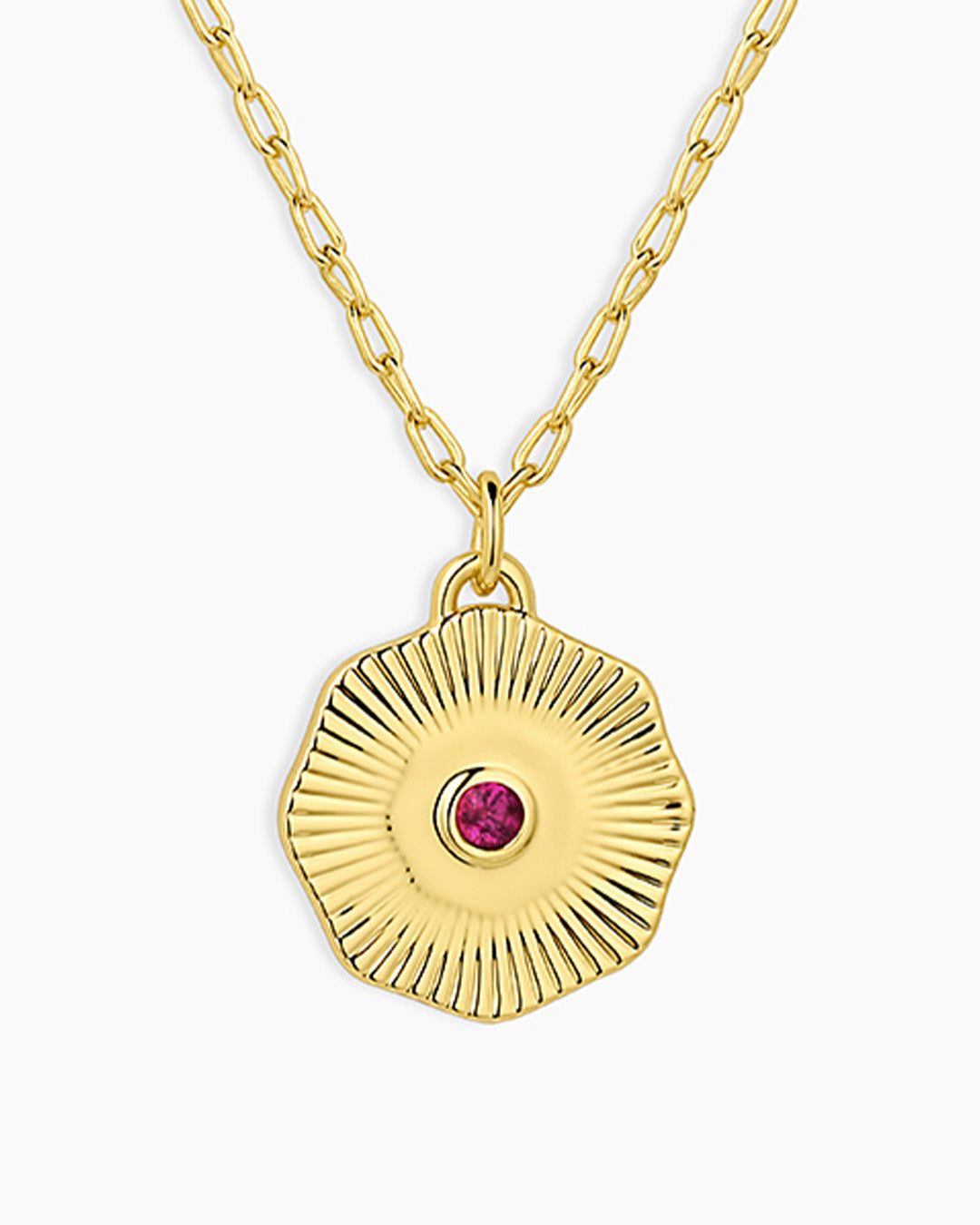 Birthstone Coin Necklace - Personalized Sterling Silver Pendant Jewelry for Women - Perfect Gift for Birthday, Anniversary & Mother's Day | Elegant Everyday Wear & Special Occasions