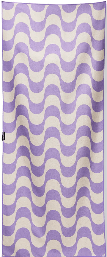 Nomadix Original Quick-Dry Travel Towel - Copacabana Lavender | Lightweight & Absorbent Beach Towel for Swimming, Yoga, Gym & Outdoor Activities