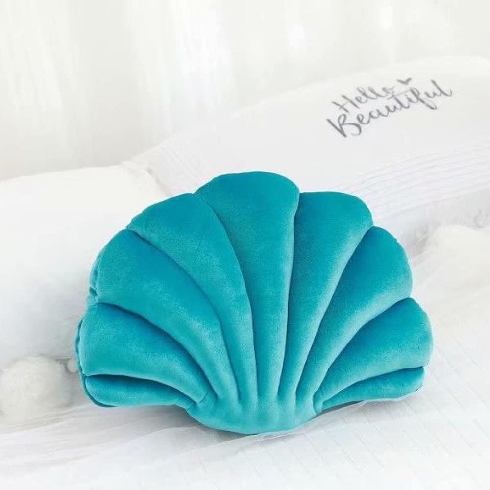 Luxury Seashell Pillow - Coastal Decor for Bed & Couch - Beach Home Accent