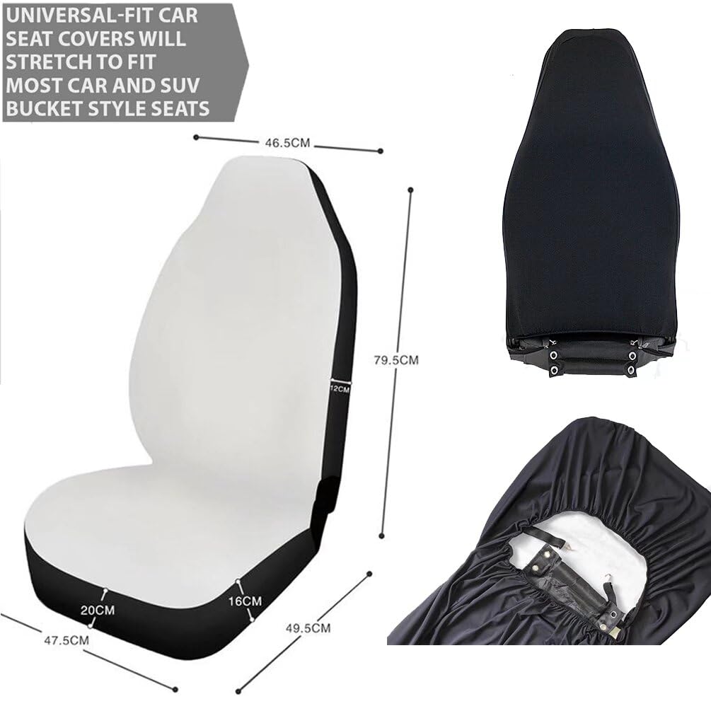 3D Butterfly Car Seat Covers Protector Set - 4 Pcs Anti-Slip Cushion & Saddle Blanket - Universal Fit for Most Vehicles - Perfect for Women & Men - Great for Road Trips, Commuting and Car Interior Protection