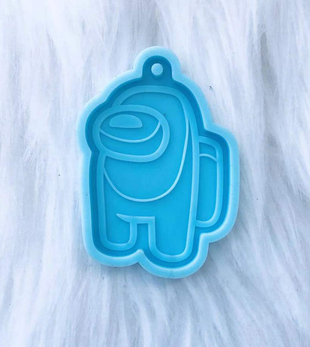 DIY Silicone Jewelry Molds for Among Us Keychains - Resin Casting Molds for Handmade Crafts, Cosplay Accessories & Gift Making (Perfect for Resin Art, DIY Projects & Party Favors)