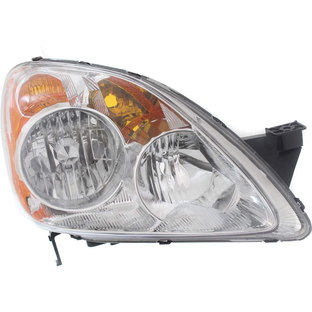 2005-2006 Honda CR-V Right Passenger Side Headlight Assembly Replacement - OEM HO2519107 33101-S9A-A11 | Perfect for Night Driving & Foggy Conditions