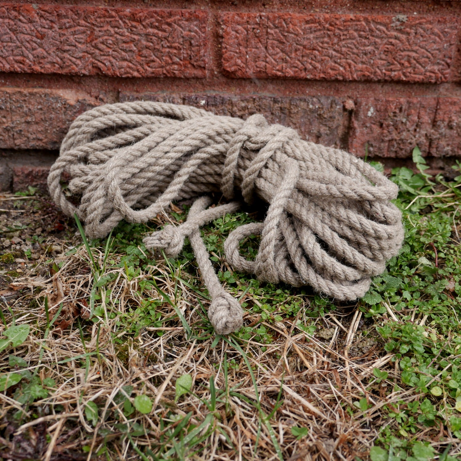 Premium Medium Hemp Rope - Natural & Durable 5mm Twisted Cord for DIY Crafts, Gardening, Pet Toys, and Home Decor | Eco-Friendly & Strong Natural Fiber Rope for Macrame, Climbing, and Outdoor Activities