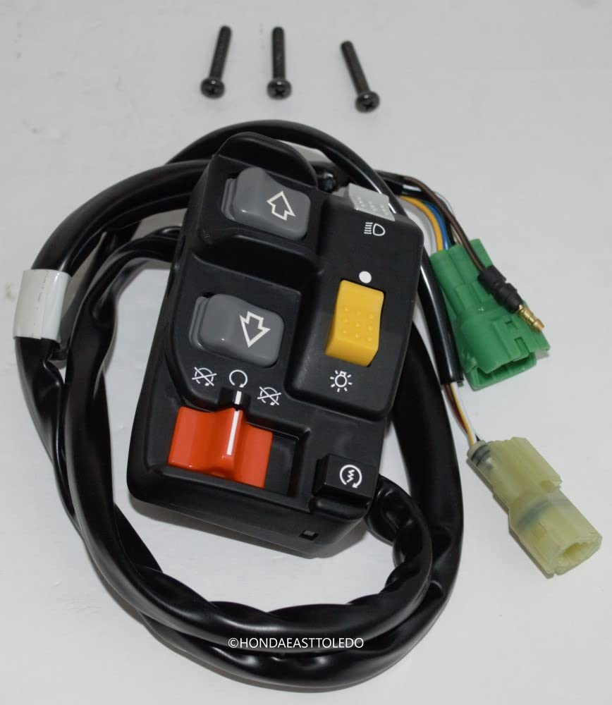 HONDA 35020-HN0-A11 Left Handle Switch Replacement - Compatible with Honda Models - Perfect for Motorcycle & ATV Repairs