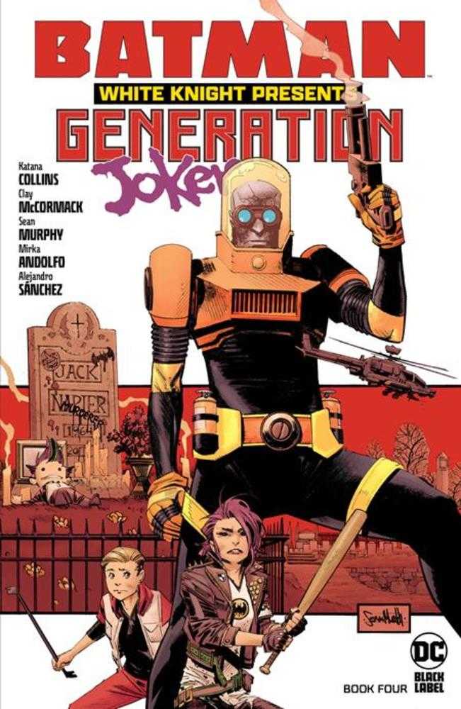 Batman White Knight Presents Generation Joker #4 (Of 6) Cover A by Sean Murphy - DC Comics Mature Graphic Novel | Collectible Comic Book for DC Fans & Batman Enthusiasts | Perfect for Comic Collections, Gifts & Pop Culture Displays