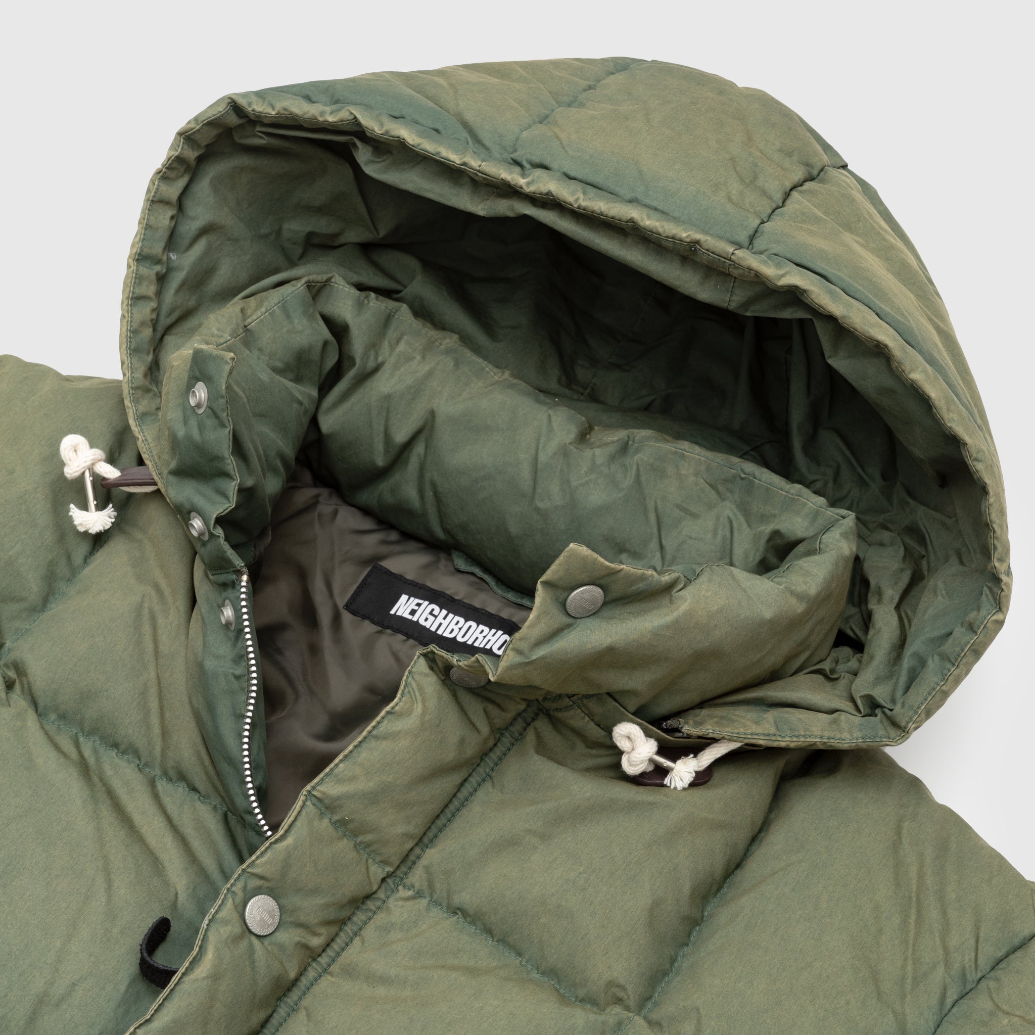 Faded Down Jacket for Men & Women - Lightweight Warm Winter Coat for Outdoor Activities, Hiking & Travel