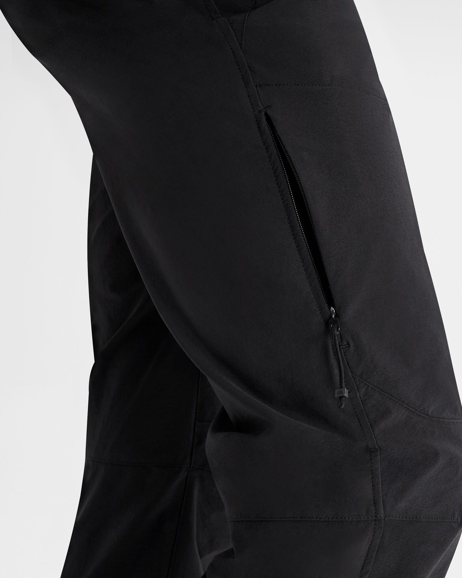 Men's Flinders Pants - Comfortable Stretch Travel & Hiking Trousers in Black | Perfect for Outdoor Adventures & Casual Wear