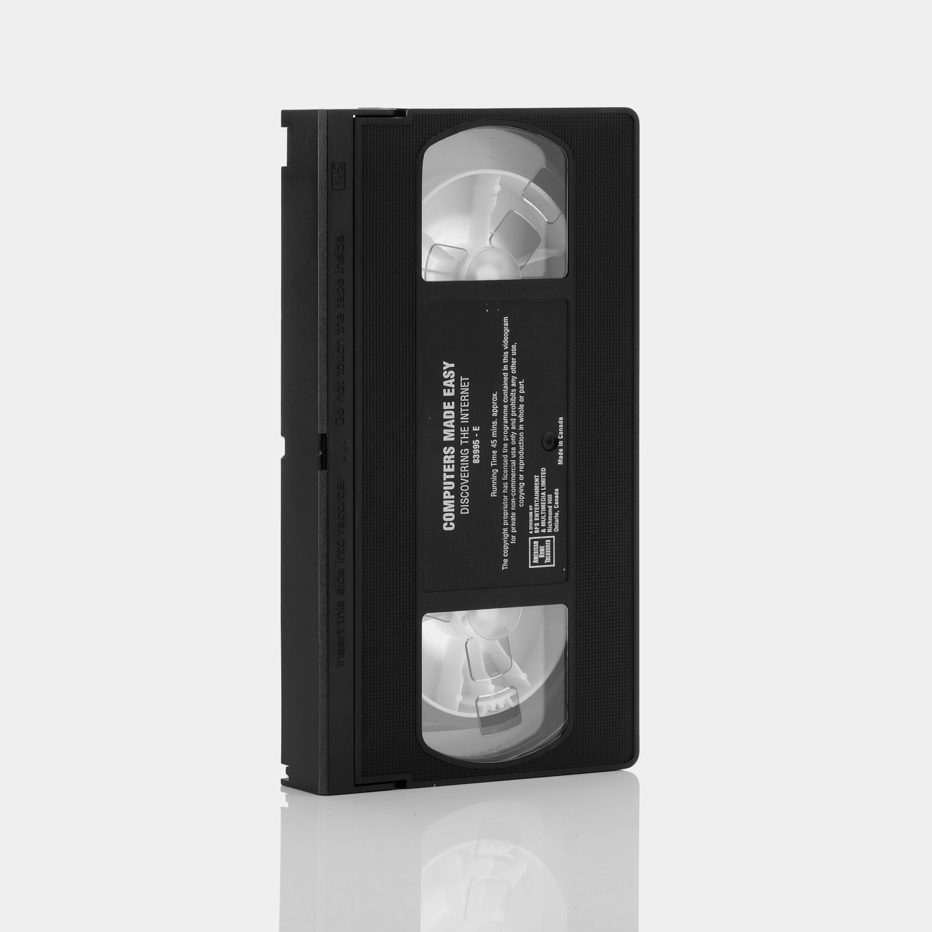 Computers Made Easy: Discovering The Internet - Vintage VHS Tape for Beginners | Retro Tech Learning & 90s Computer Education Collectible