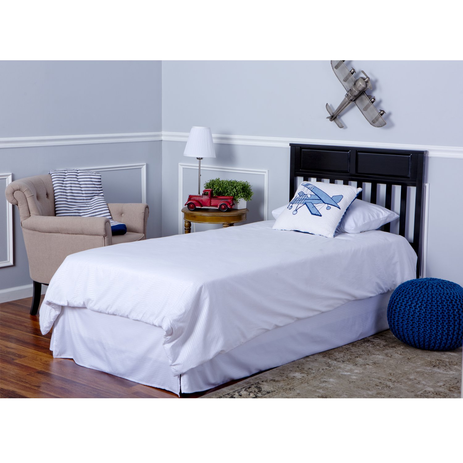 Dream On Me Zoey 3-in-1 Convertible Baby Changing Table - Nursery Dresser & Storage Unit, Black | Perfect for Small Spaces & Baby Room Organization