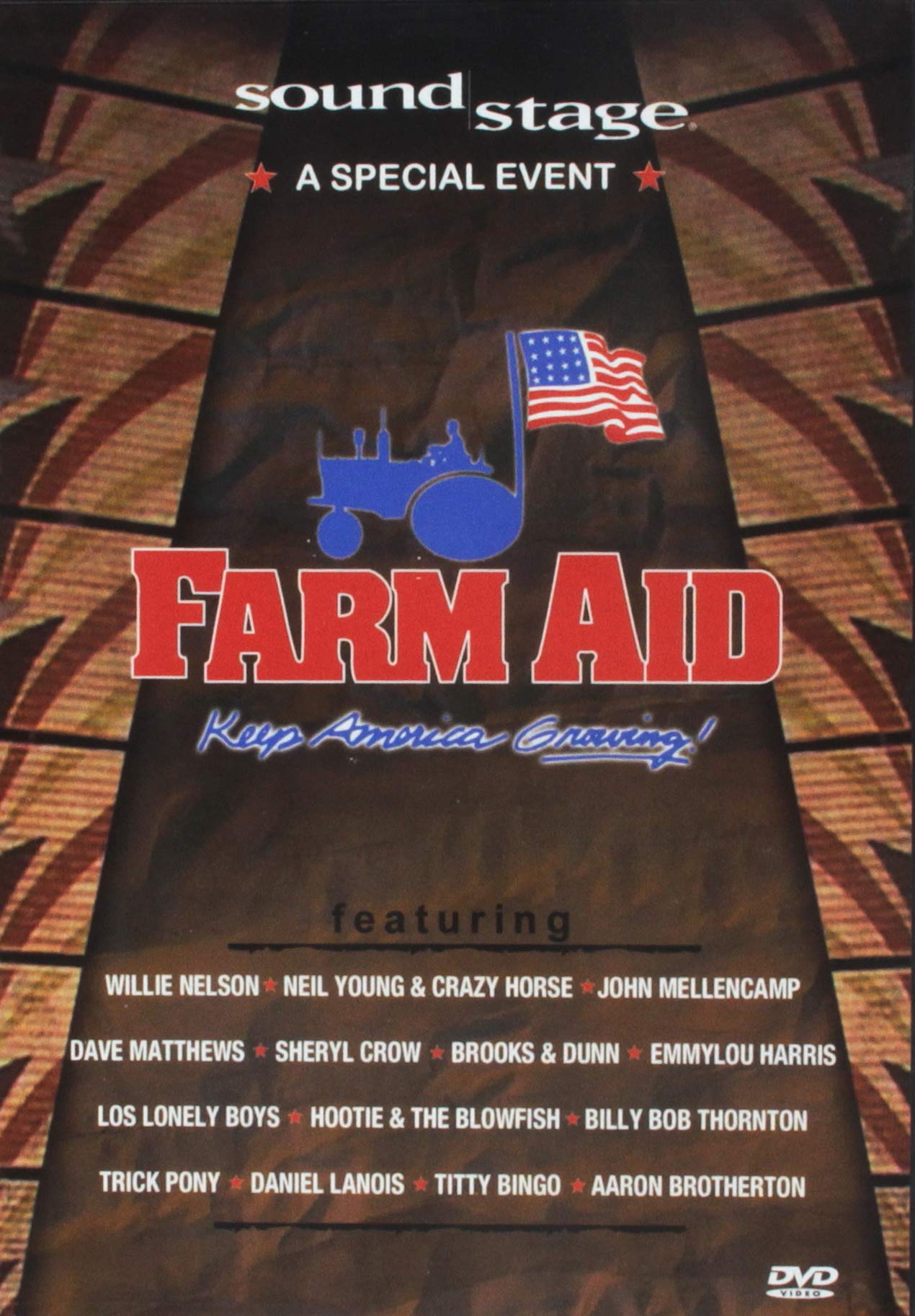 Farm Aid // Keep America Growing! DVD - Support American Farmers & Agriculture | Perfect for Home Viewing & Educational Use
