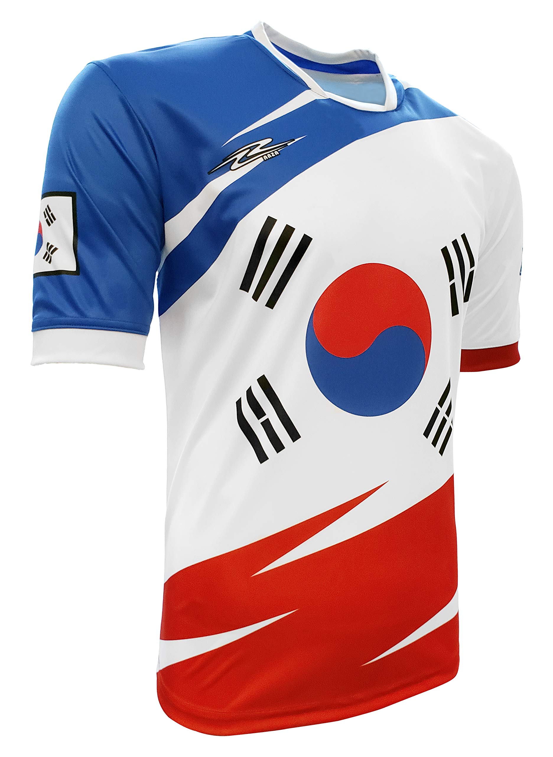 Official Korea & USA National Team Fan Jerseys - Authentic Soccer Football Jerseys for Men & Women - Perfect for World Cup, Match Days & Sports Events
