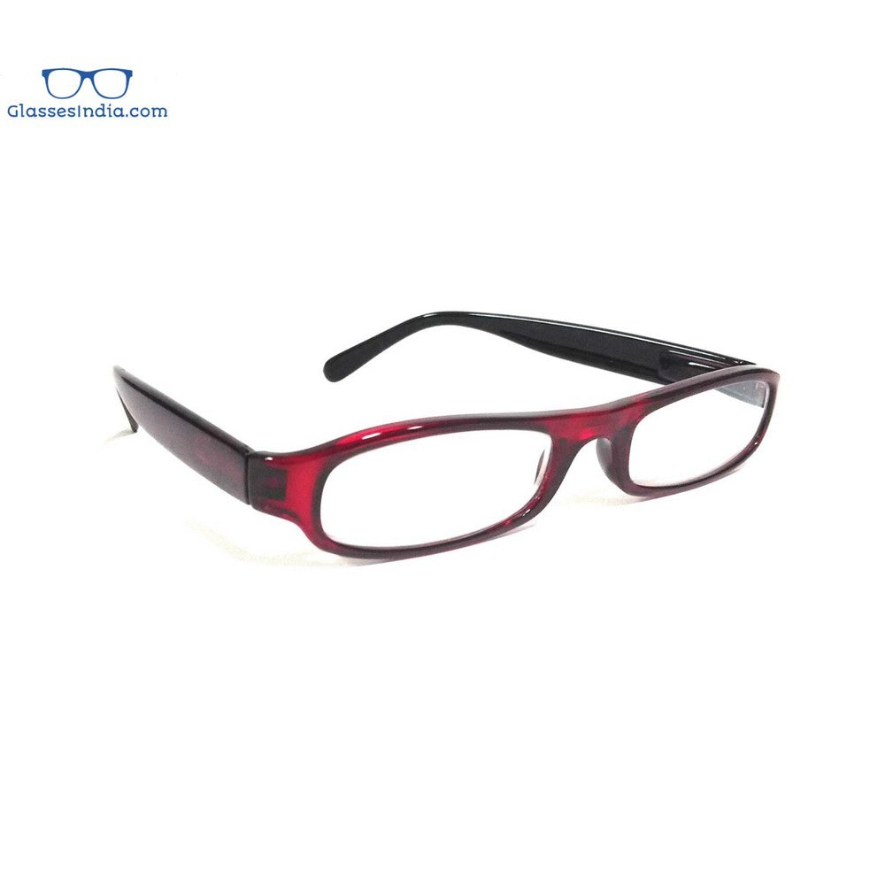 Anti Glare Red Computer Glasses for Eye Strain Relief - Blue Light Blocking Screen Glasses for Gaming & Office Work (Model D0185Rd)
