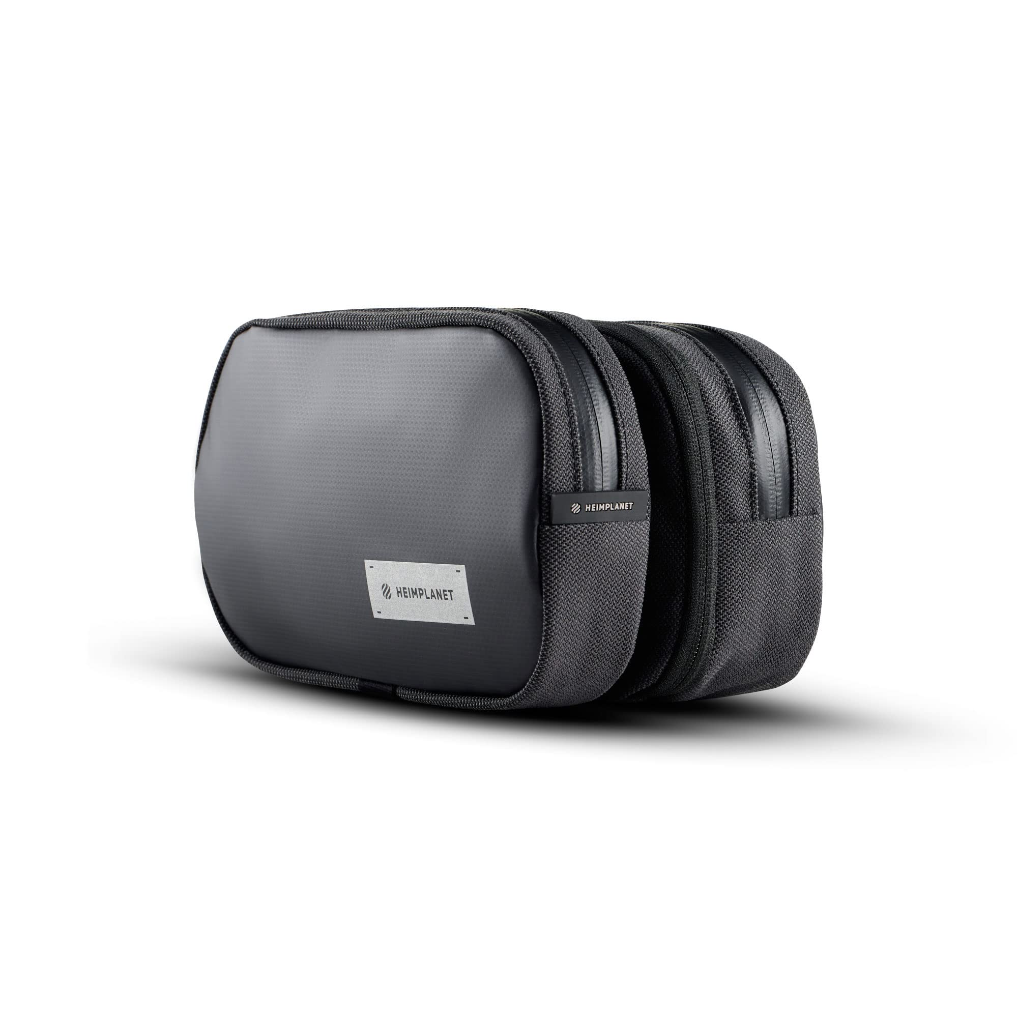 HEIMPLANET Original HPT Carry Essentials - DOPP KIT | Waterproof Travel Toiletry Bag for Men & Women | Hanging or Standing PVC-Free Wash Bag | Made from Eco-Friendly Dyecoshell Material | Supports 1% for The Planet | Perfect for Camping, Gym & Business Trips