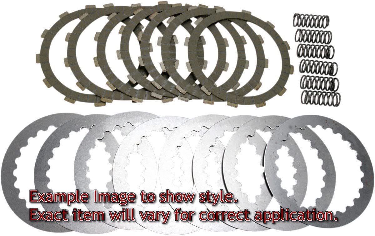 EBC DRC105 Complete Clutch Kit - Cork CK Plates, Steel Plates & Springs for Motorcycles | Perfect for Performance Upgrades & Off-Road Riding