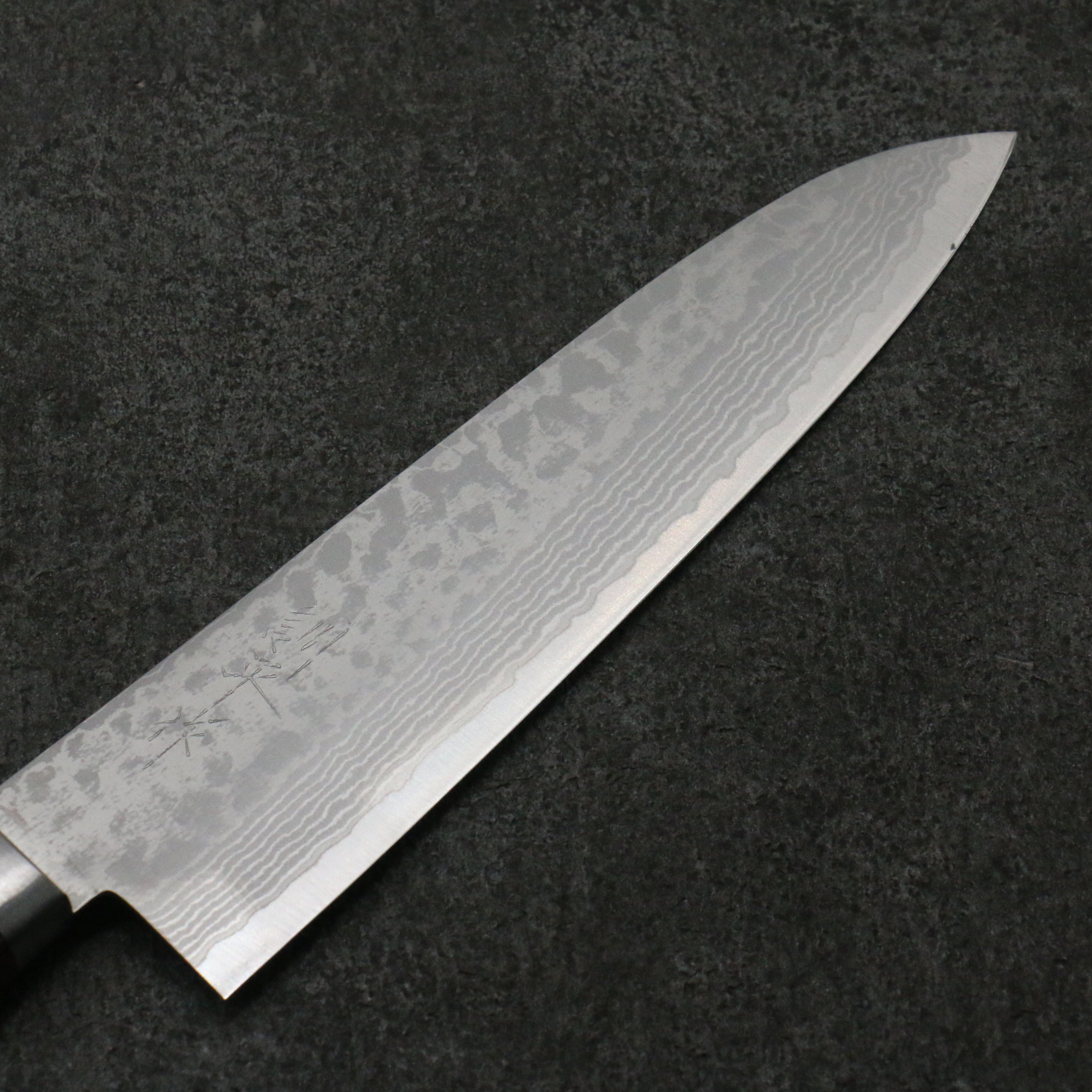 Premium Kunihira Sairyu VG10 Damascus Gyuto Chef Knife 180mm - Japanese High Carbon Stainless Steel Blade with Mahogany Handle - Perfect for Sushi, Meat Slicing & Professional Kitchen Use