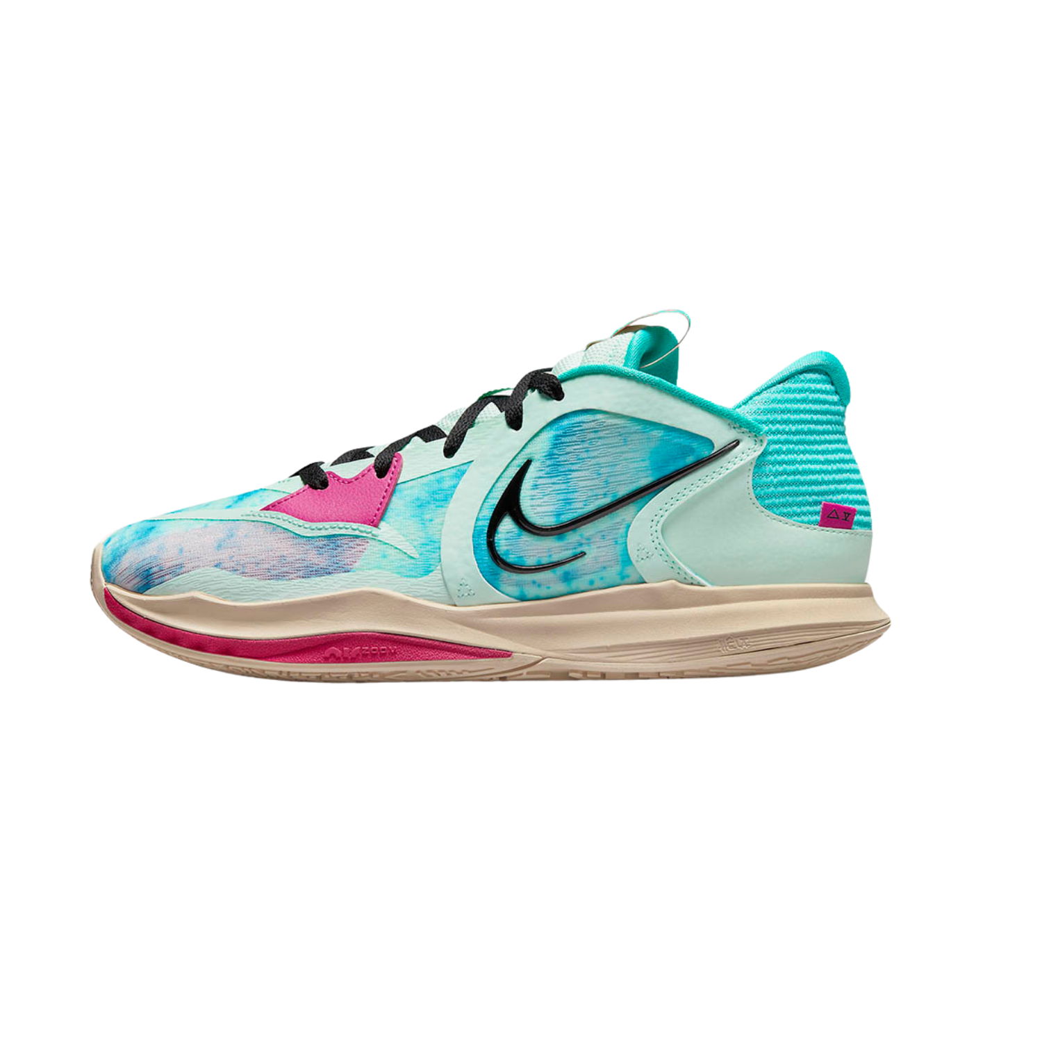 Nike Kyrie Low 5 Basketball Shoes - Community Blue/Pink Cream - Men's Performance Sneakers for Court & Street Wear