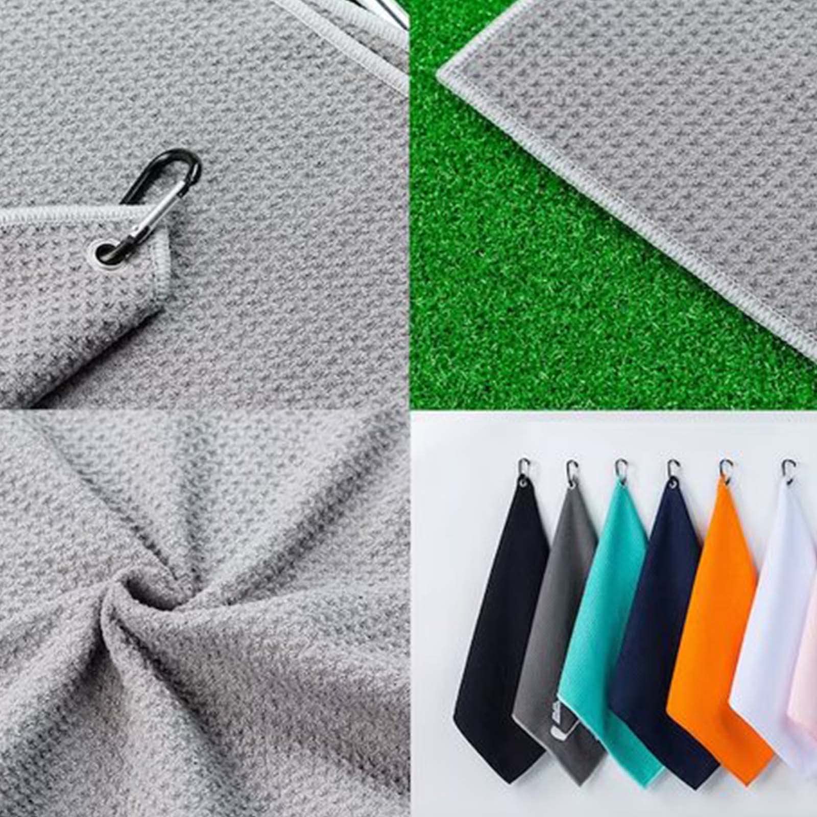Custom Embroidered Personalized Monogrammed Golf Towel - Unique Golfer Gift & Golf Accessories for Men - Perfect for Groomsmen, Tournaments & Practice Sessions