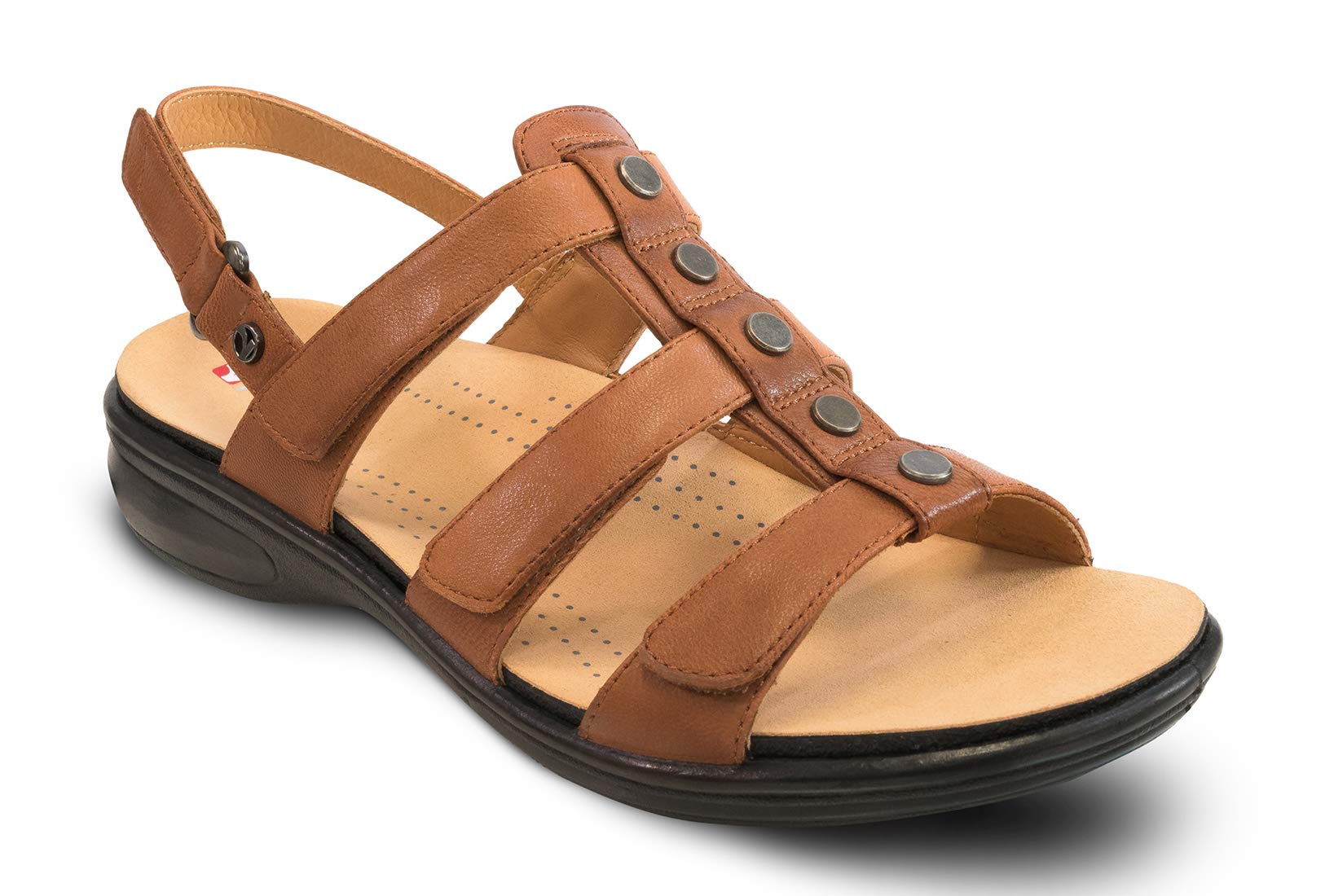 Revere Women's Toledo Leather Sandals - Comfortable & Stylish Summer Footwear for Beach, Travel & Casual Outings