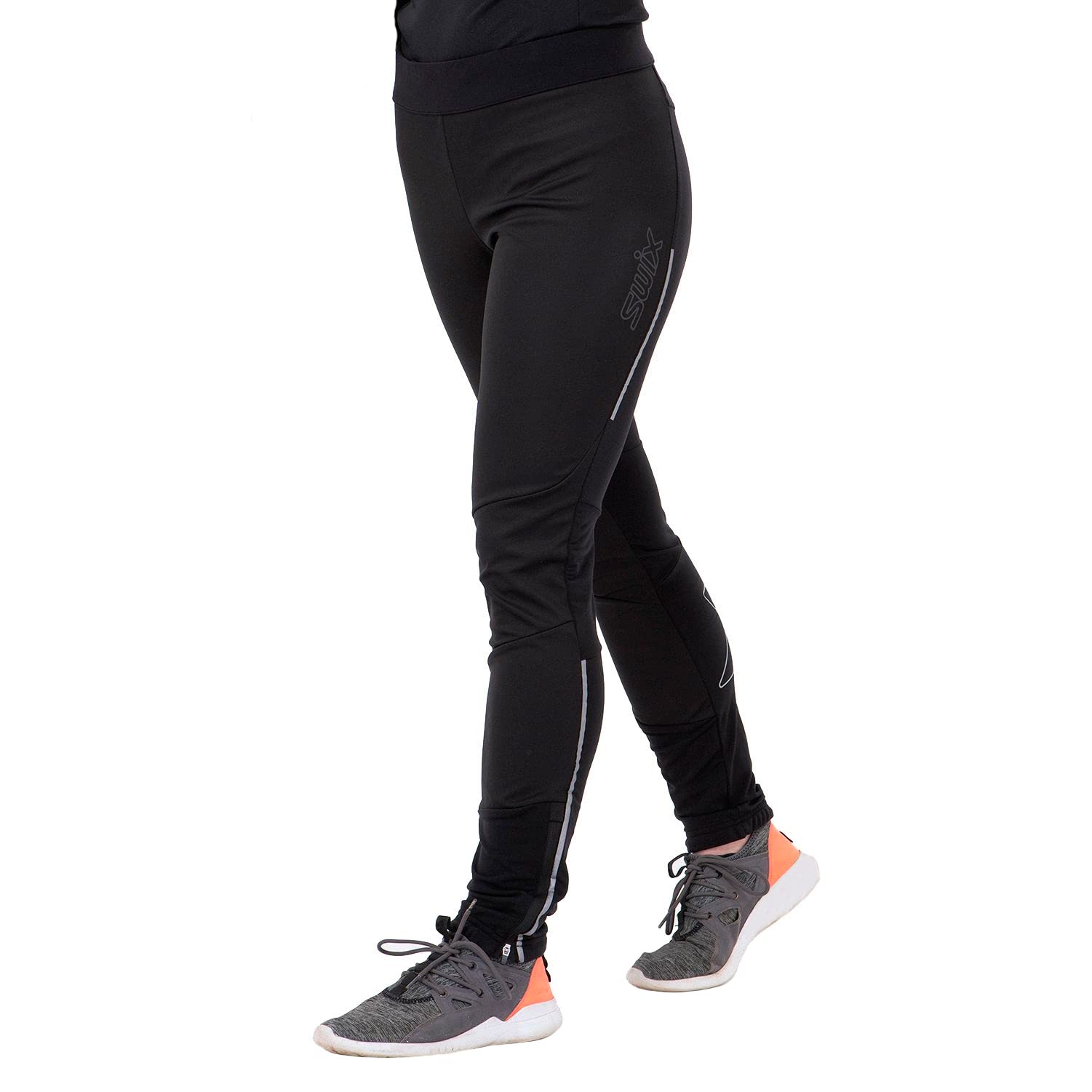 SWIX Women's Delda Light Softshell Nordic Skiing & Winter Running Tights - High-Intensity Performance for Cold Weather Training & Outdoor Activities