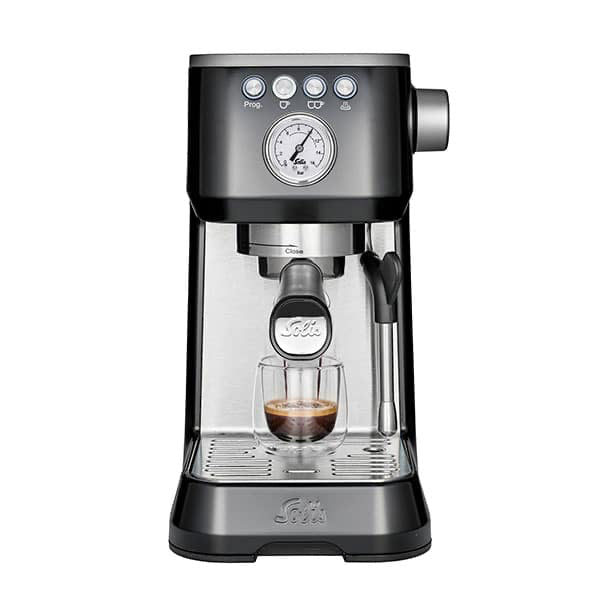 Solis Barista Perfetta Plus Espresso Coffee Machine - Professional Home & Office Espresso Maker for Coffee Lovers