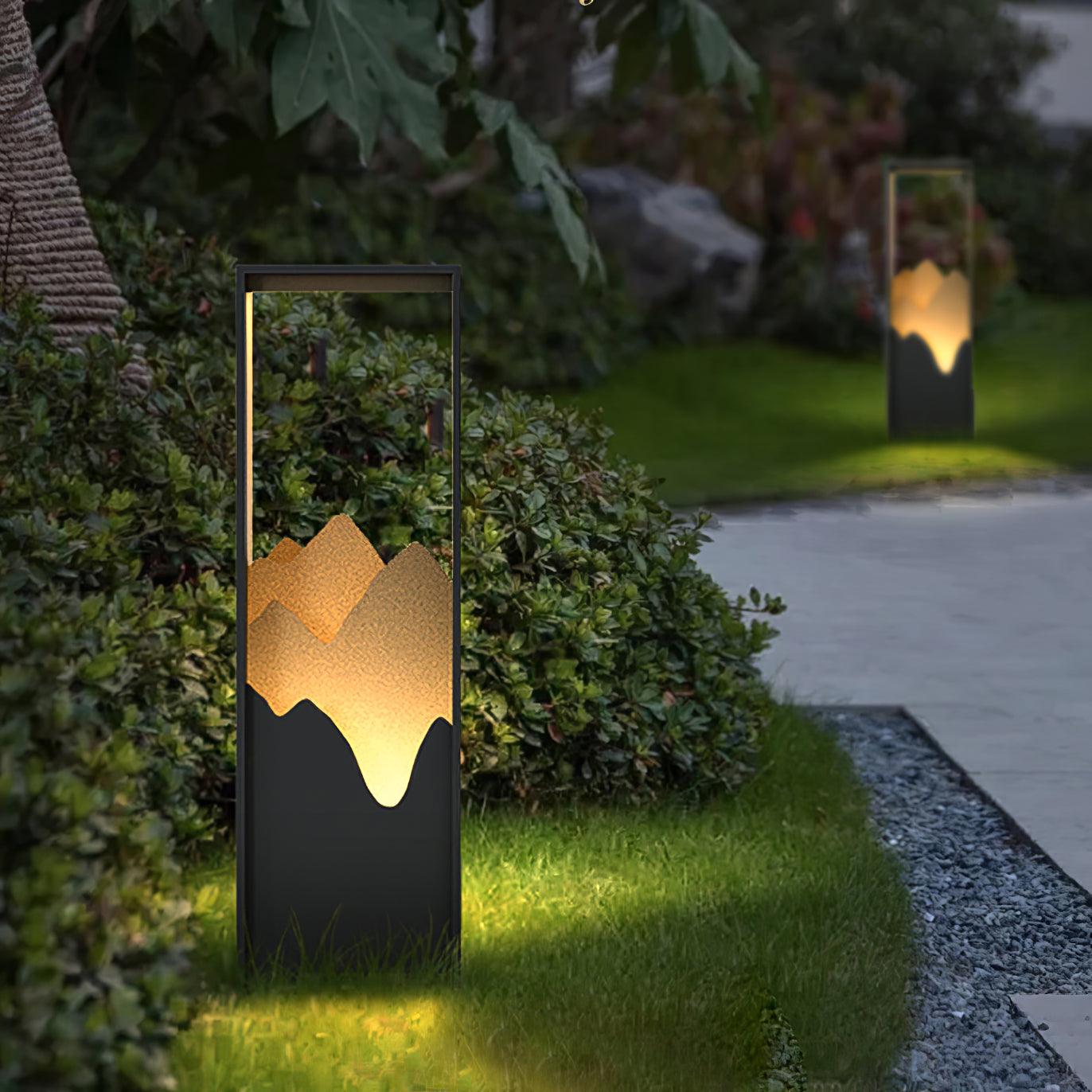 Linkmoon Solar Powered Outdoor Garden Lights - Waterproof LED Landscape Lighting for Yard, Patio, Pathway - Perfect for Backyard, Deck, and Garden Decor