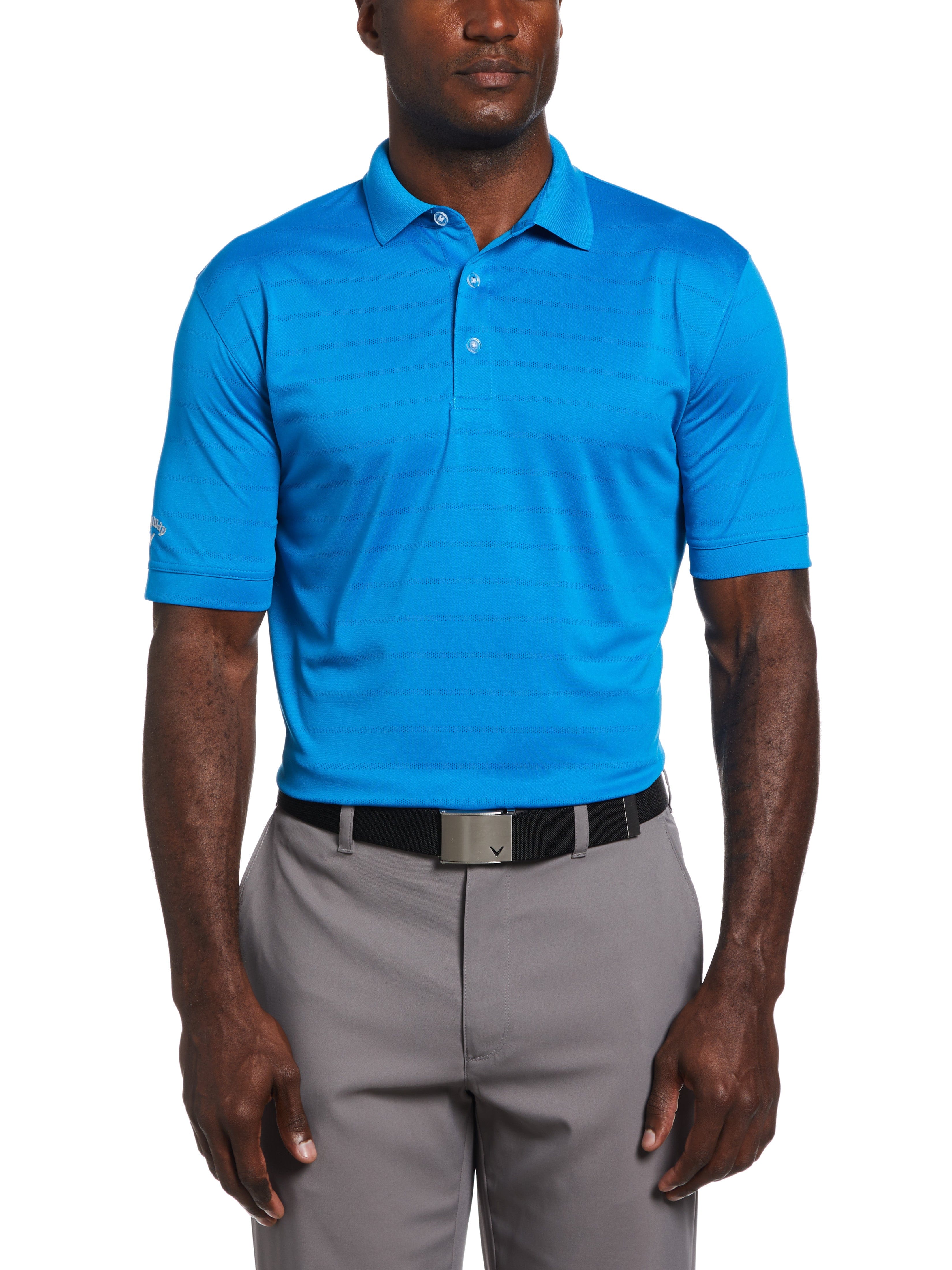 Men's Breathable Mesh Polo Shirt - Short Sleeve Ventilated Casual Shirt for Golf, Tennis & Summer Outdoor Activities