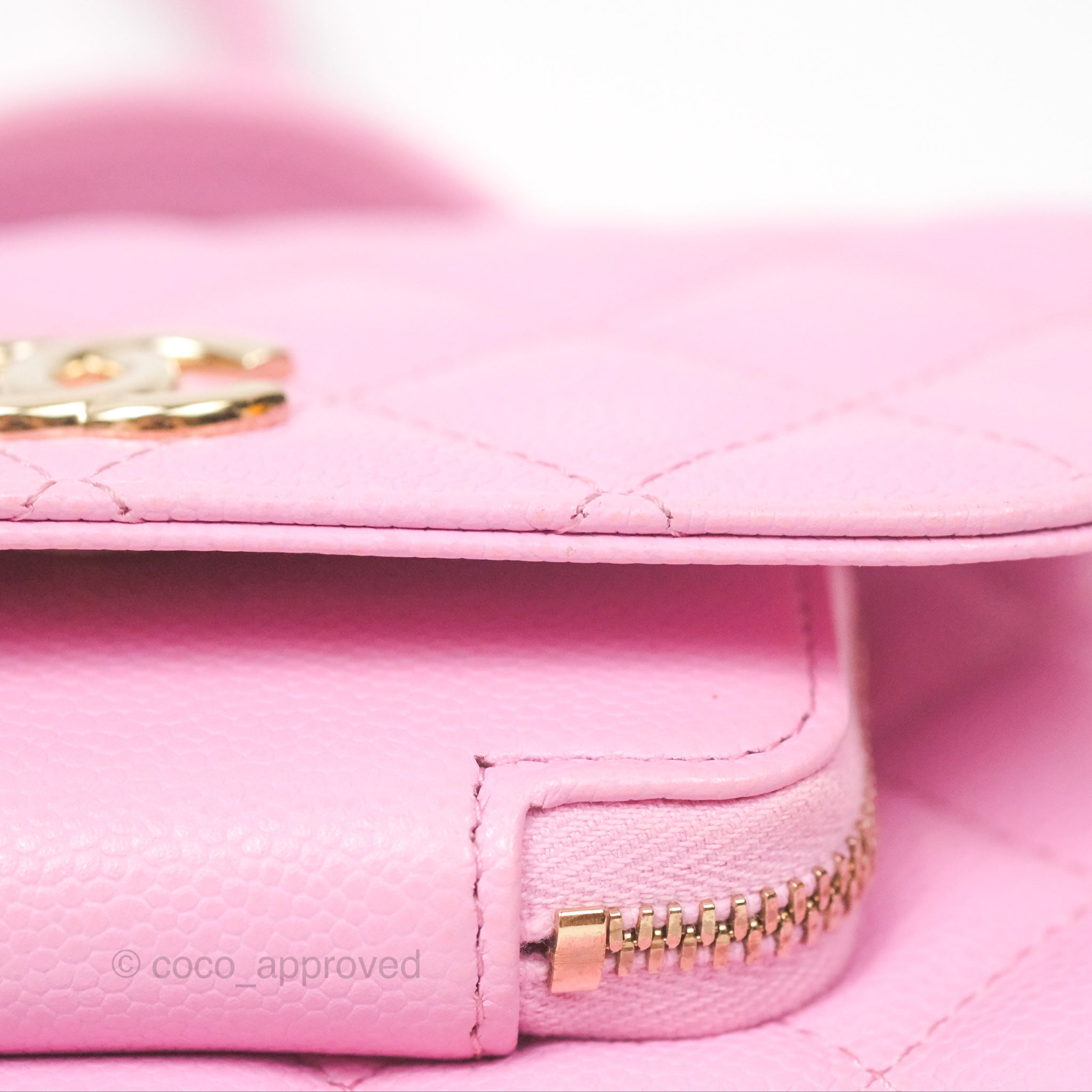 Chanel Business Affinity Clutch with Chain - Pink Caviar Leather & Gold Hardware - Luxury Evening Bag for Women, Perfect for Parties & Special Occasions