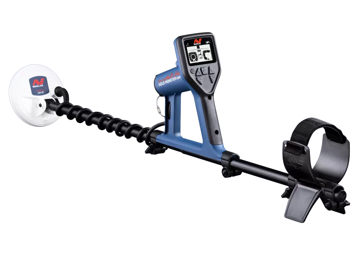 Minelab Gold Monster 1000 Metal Detector for Gold Prospecting - Waterproof & Lightweight Design for Treasure Hunting Adventures