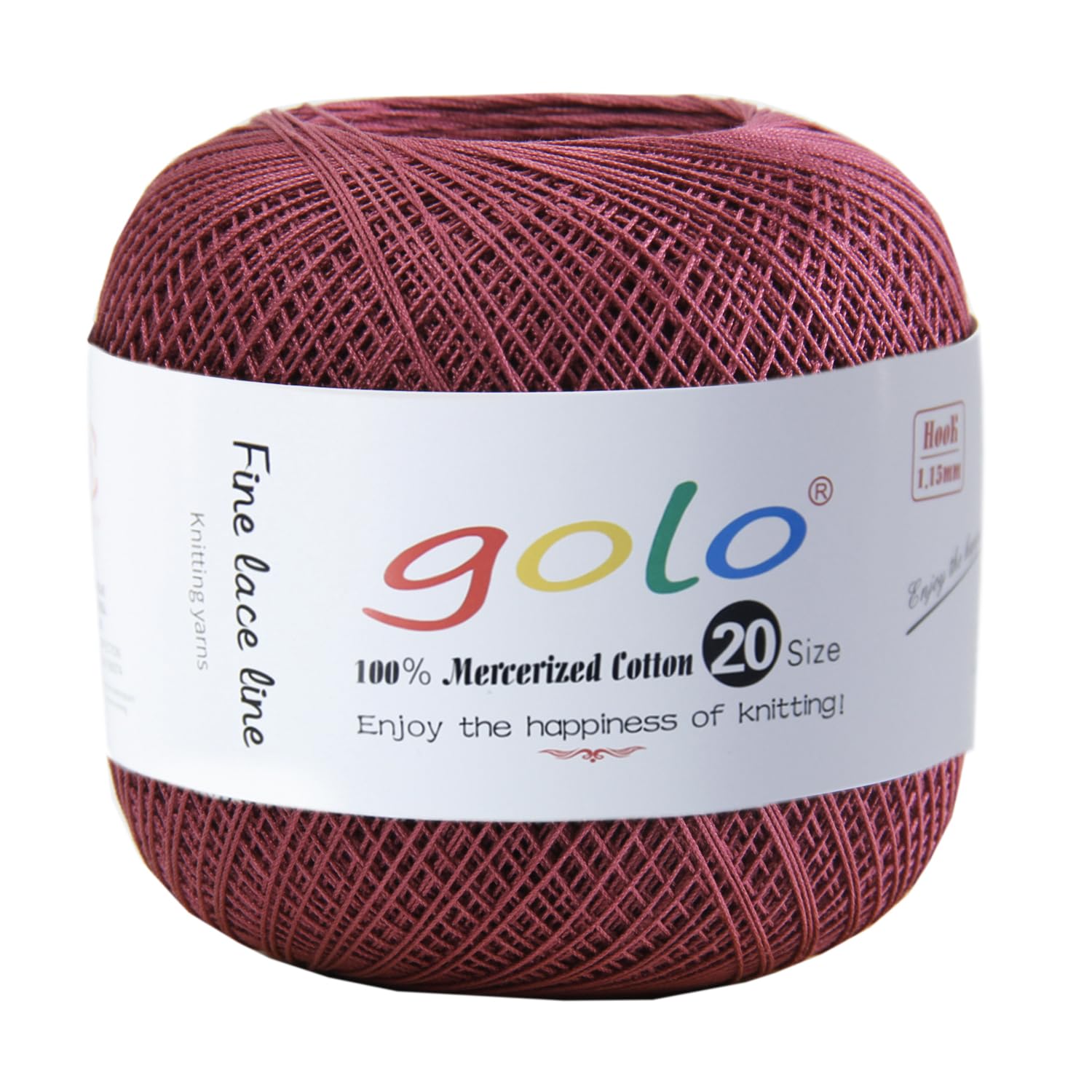 Premium Golo Crochet Thread Yarn - Soft Cotton Hand Knitting Yarn for DIY Crafts, Amigurumi & Crochet Projects - Perfect for Blankets, Scarves & Home Decor