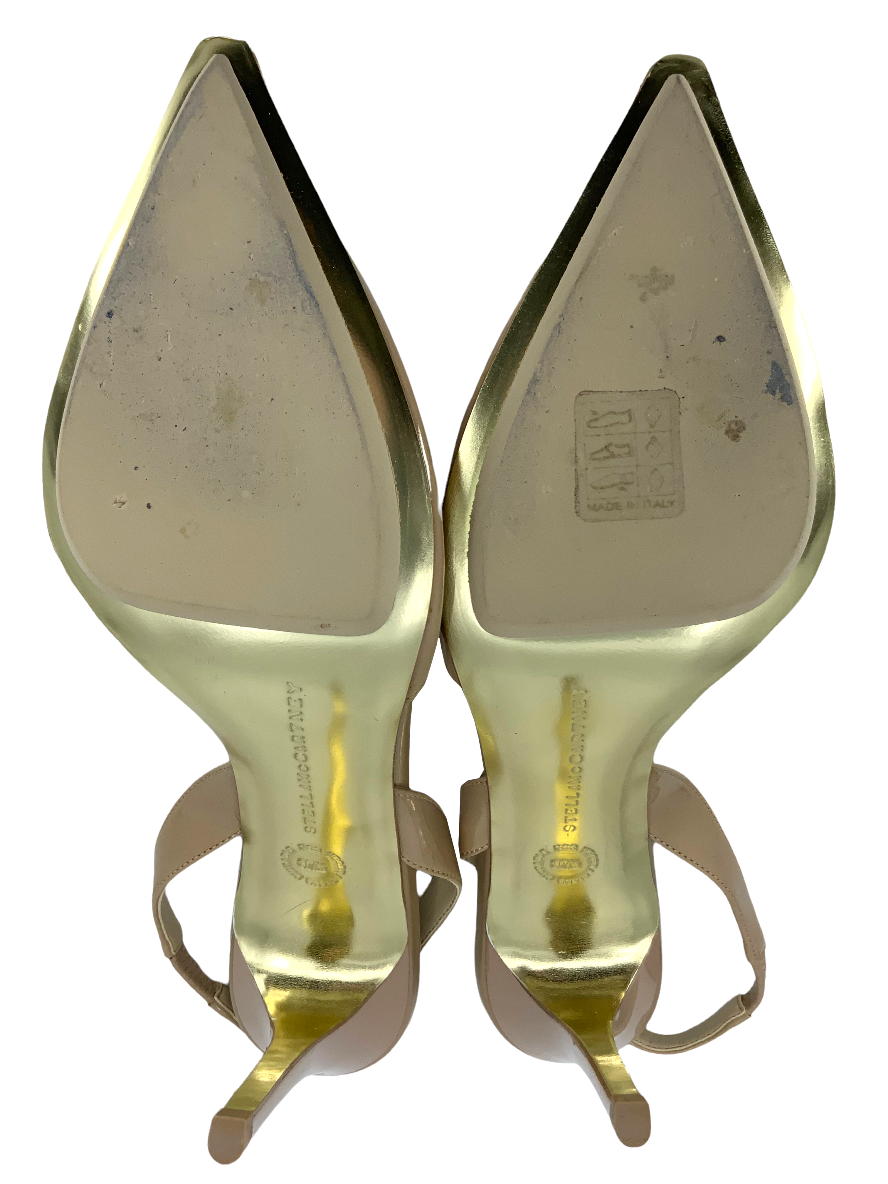 Stella McCartney Kapoor Slingback Sandals Women's Size 7 | Luxury Designer Heels for Weddings, Parties & Evening Events