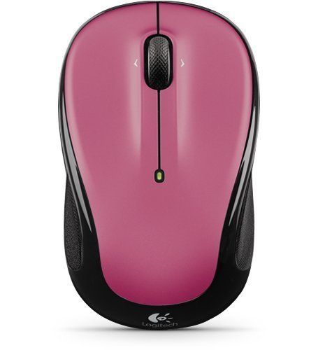 Logitech M325 Wireless Mouse - Dusty Rose Color, Comfortable Ergonomic Design for Laptop & PC - Perfect for Office, Home & Travel Use