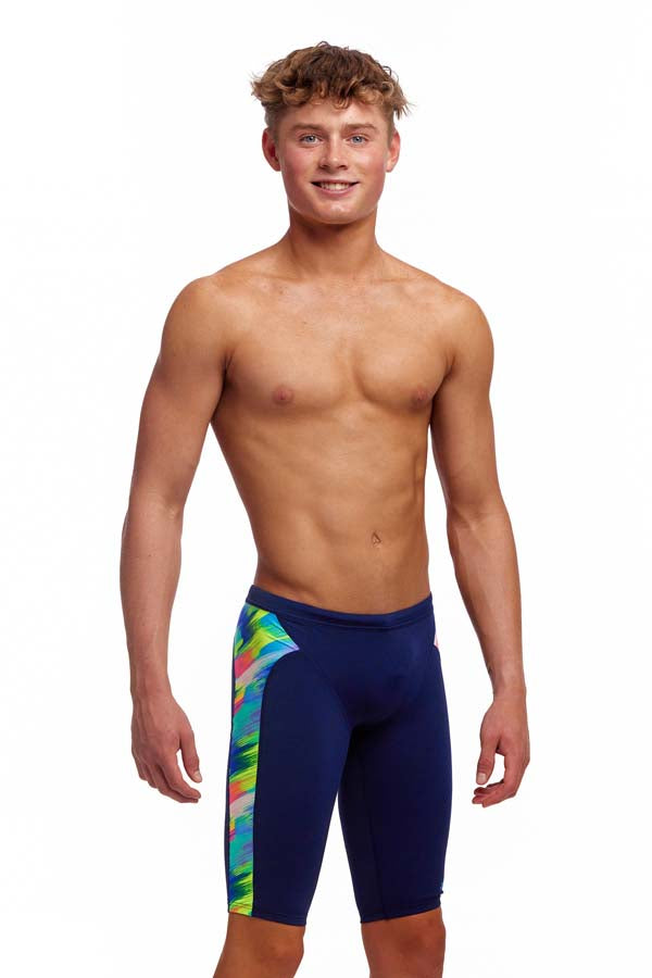Boys Swim Training Jammers - High Performance Competitive Swimwear for Kids & Youth | Perfect for Swim Practice, Lessons & Pool Workouts