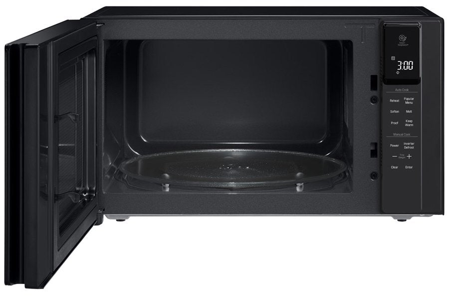 LG 25L NeoChef Smart Inverter 1000W Countertop Microwave Oven MS2596OB - Perfect for Small Kitchens, Dorms & Office Break Rooms