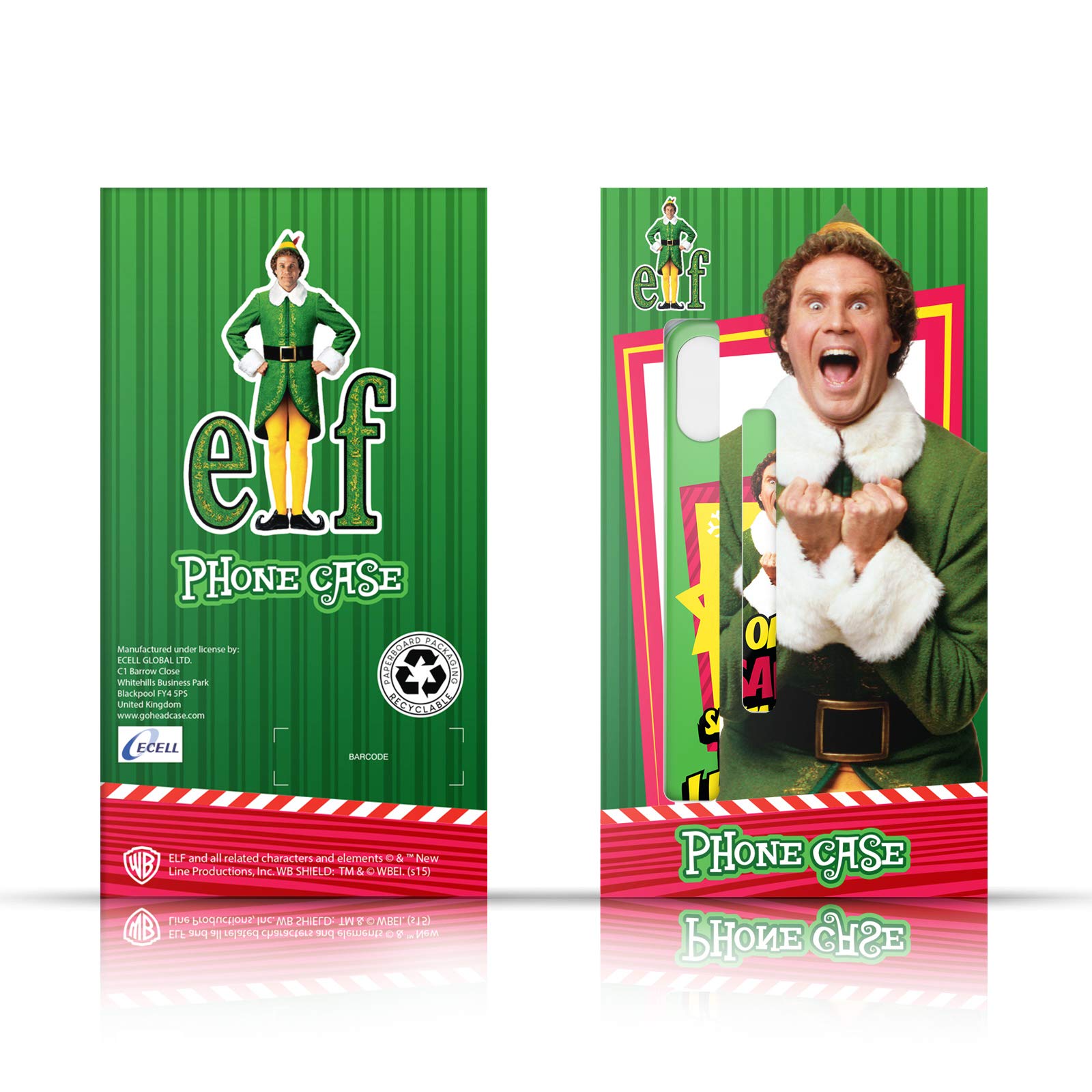 Officially Licensed Elf Movie Nutcracker Soft Gel Case for Apple iPhone 12 Pro Max - Durable Protective Cover with Unique Graphics | Perfect for Christmas Gifts, Holiday Parties & Movie Fans