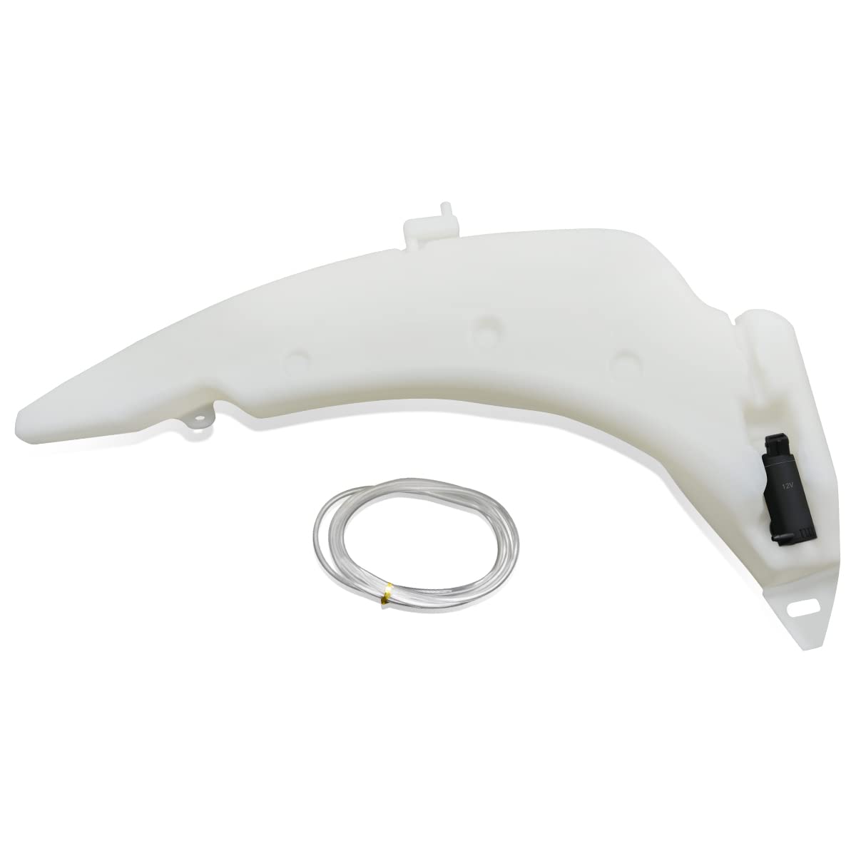 DNA Motoring OEM-WT-FO1288114 Windshield Washer Fluid Reservoir with Pump - Compatible with 2010-2013 Ford Transit Connect (Without Rear Wiper) | Replacement Part for Easy Windshield Cleaning & Maintenance