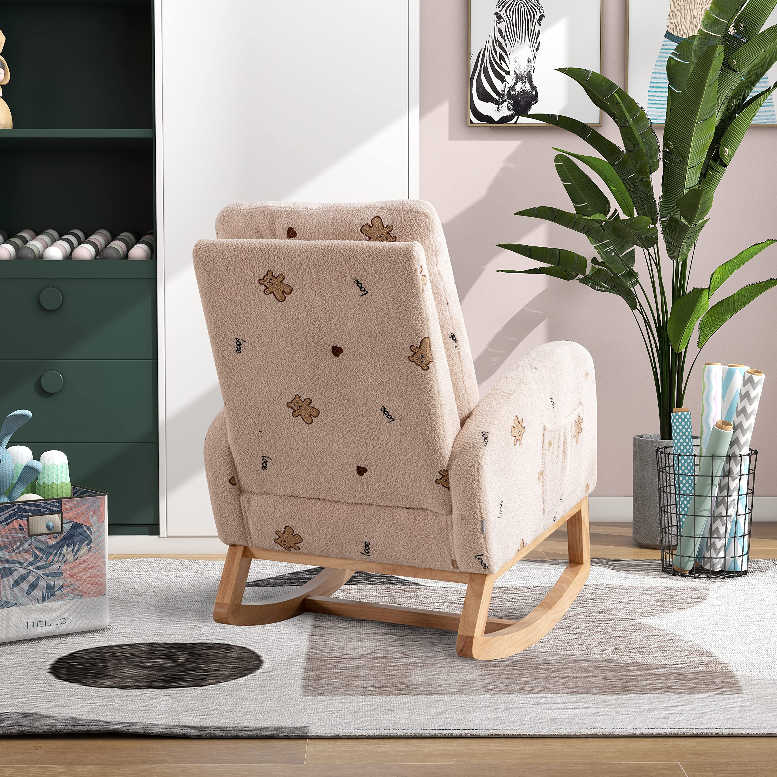 Mid Century Modern Rocking Chair - 26.8