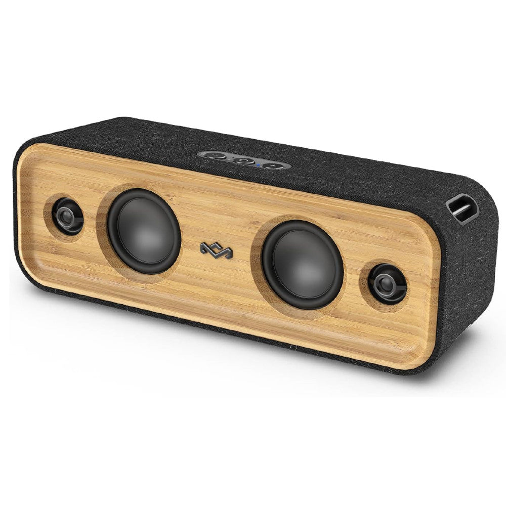 HOUSE OF MARLEY EM JA030 SB Get Together 2 Bluetooth Speaker - Blemished Packaging | Portable Wireless Speaker for Outdoor, Travel, Beach & Home Use
