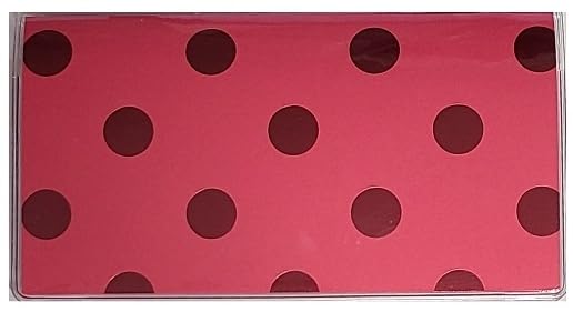 Dark Pink Polka Dots