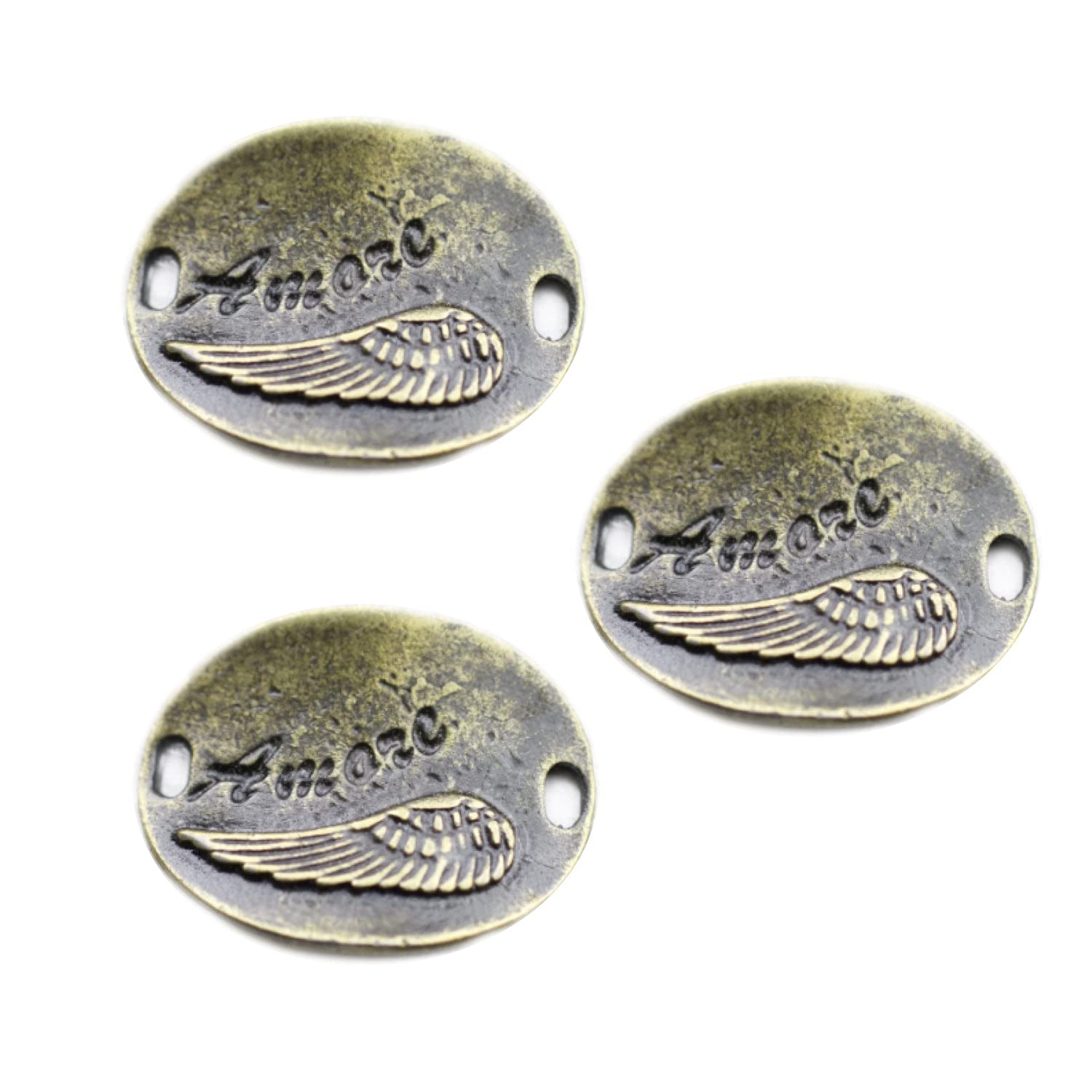 5PCS Connector Charms for Jewelry Making - DIY Bracelet & Choker Supplies - Perfect for Handmade Necklaces, Friendship Bracelets & Boho Accessories