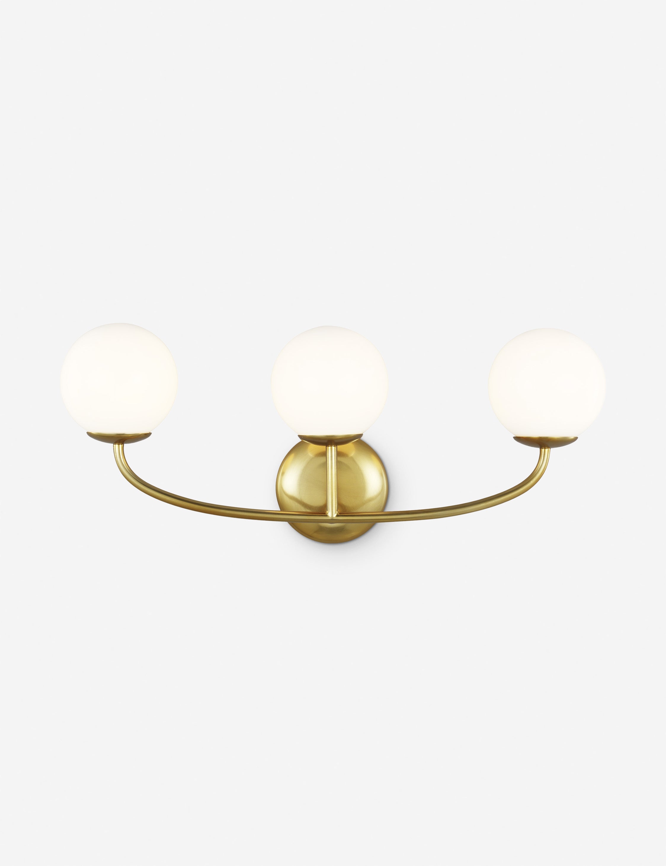 AERIN Galassia Vanity Light - Modern Bathroom Lighting Fixture with Crystal Accents for Elegant Dressing Room & Makeup Area