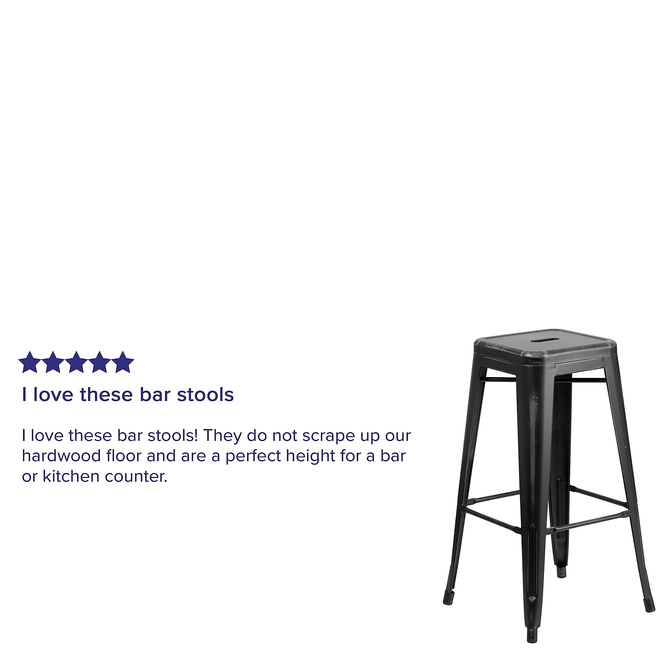 Flash Furniture Kai Commercial Grade 4-Pack 30