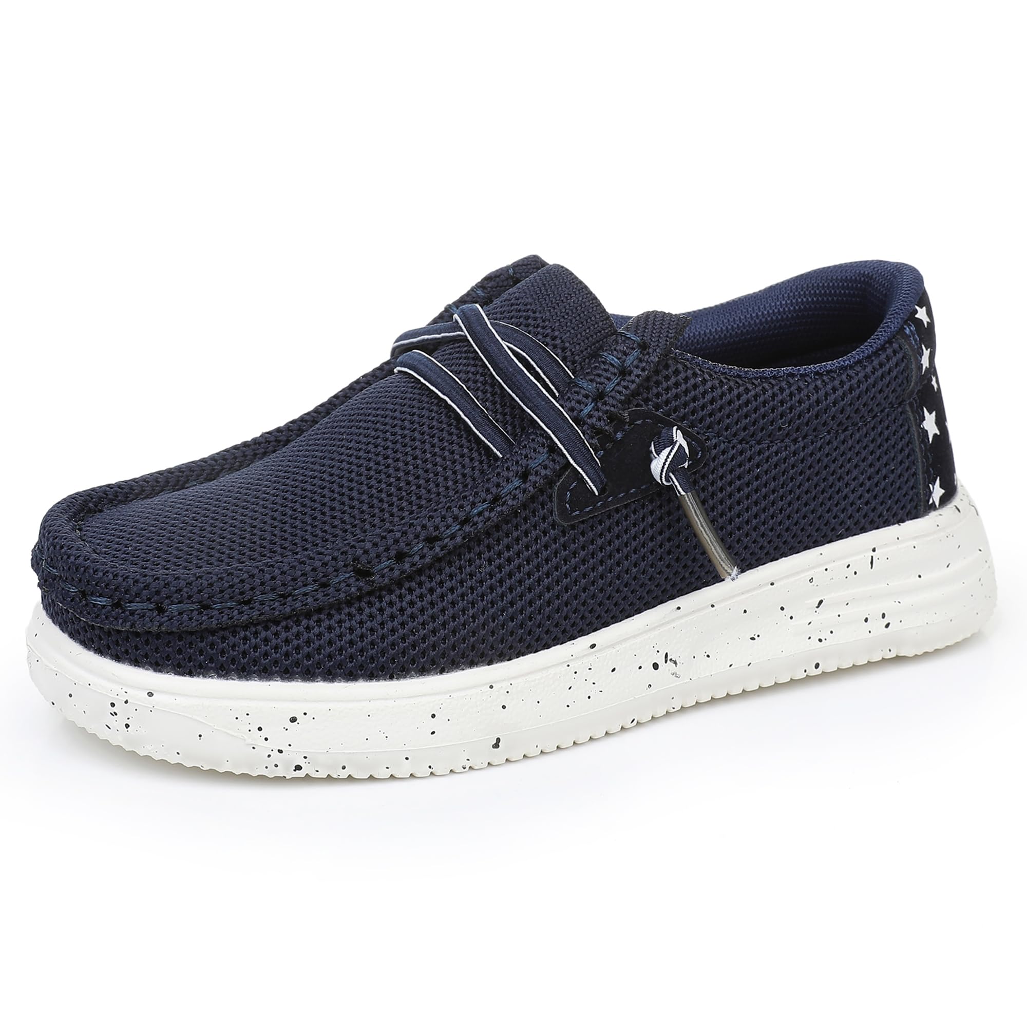 Ahannie Boys & Girls Loafers - Slip On Casual Mesh Shoes for Toddler, Little & Big Kids | Comfortable Lightweight School & Play Shoes for Everyday Wear