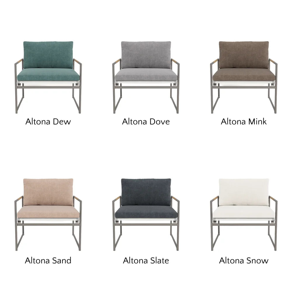 Premium Breeze Aluminum Outdoor Lounge Chair - Lightweight, Durable & Weather-Resistant Patio Furniture for Poolside, Garden, Deck & Backyard Relaxation
